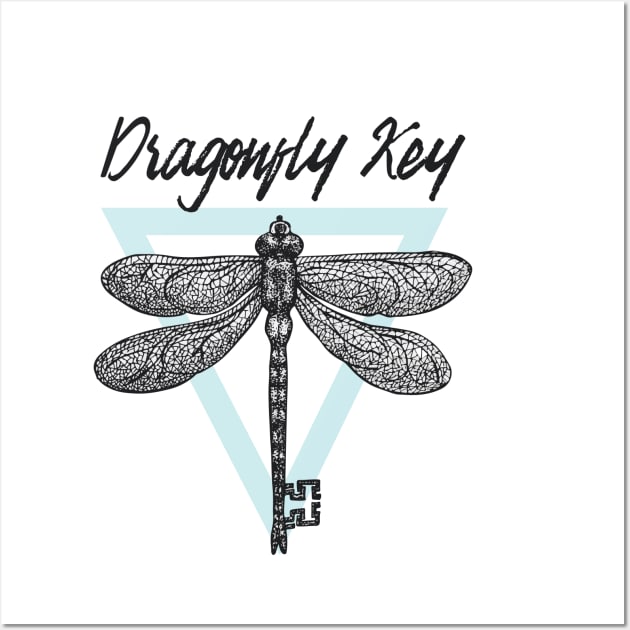 Dragonfly Key Wall Art by AlinaPlesia